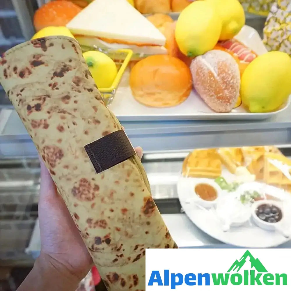 Alpenwolken - Kreaktive Burrito Schreibzeug- Tasche