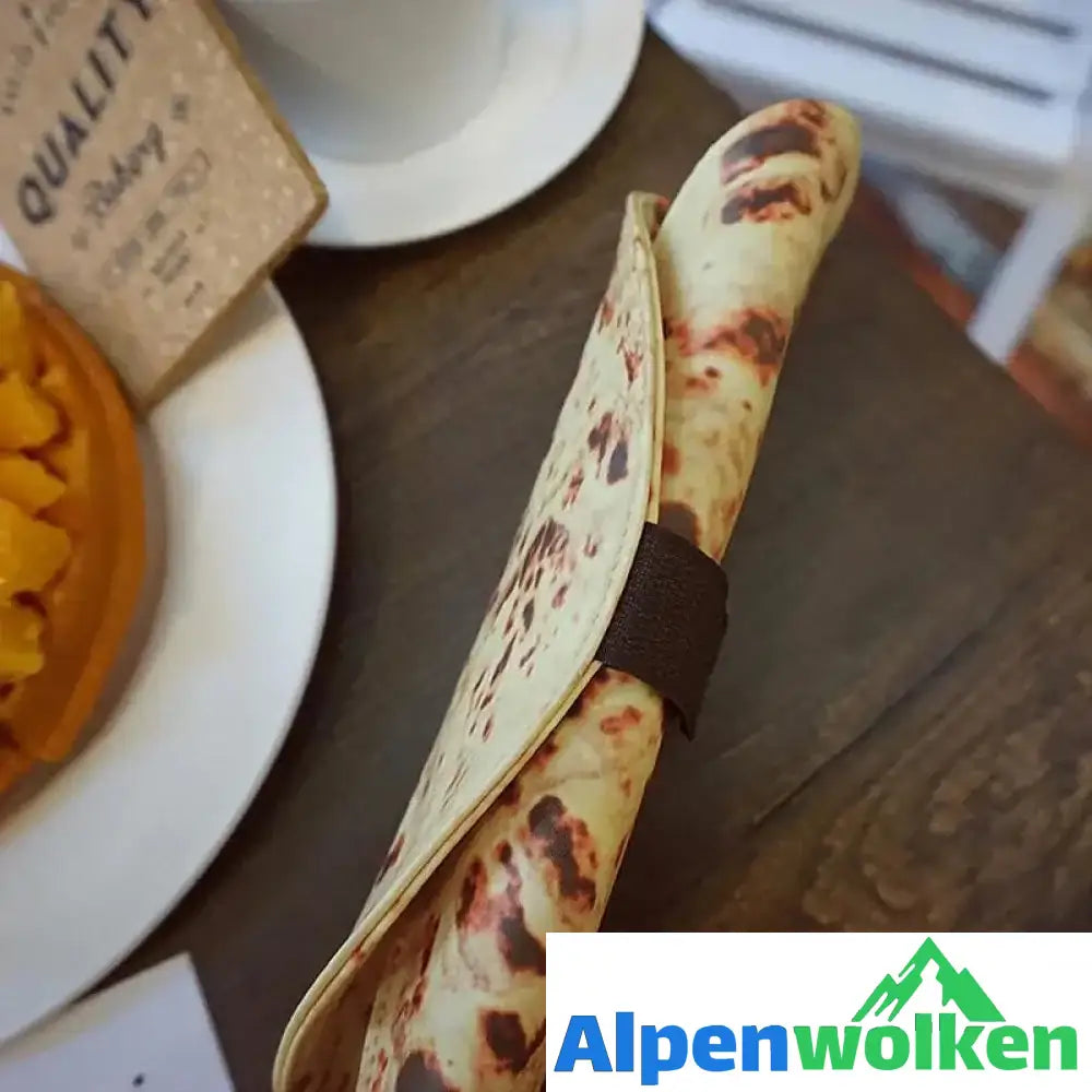 Alpenwolken - Kreaktive Burrito Schreibzeug- Tasche