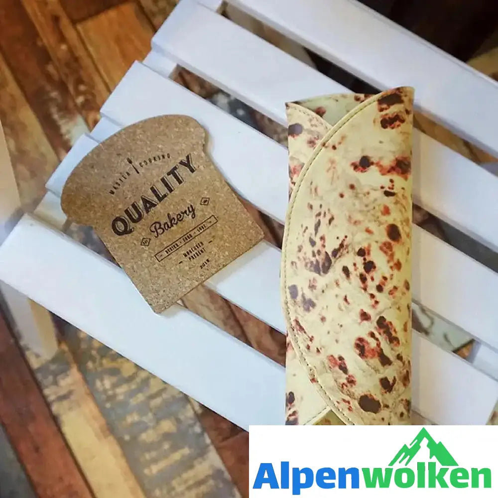 Alpenwolken - Kreaktive Burrito Schreibzeug- Tasche