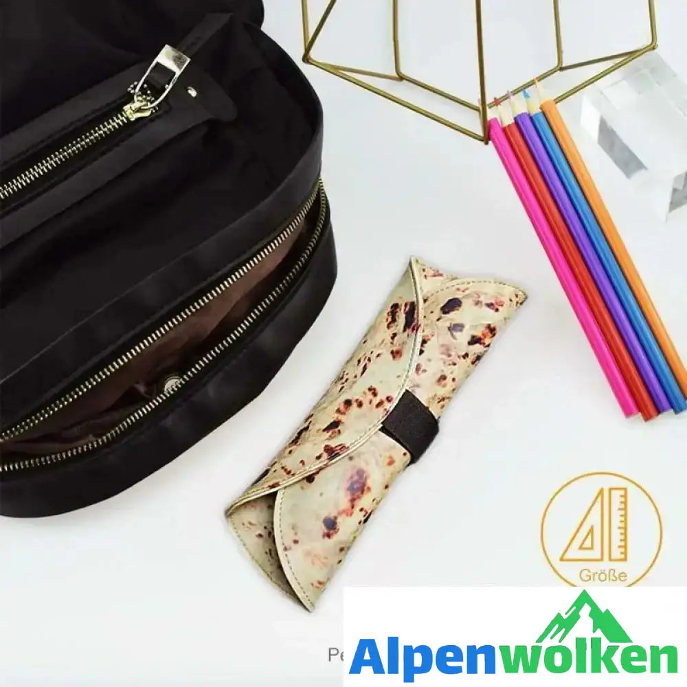 Alpenwolken - Kreaktive Burrito Schreibzeug- Tasche