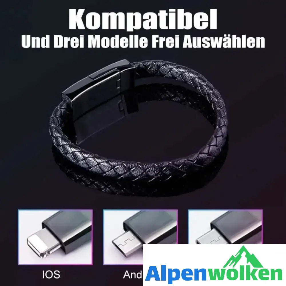 Alpenwolken - Kreaktives Handring- Ladekabel, 22.5CM