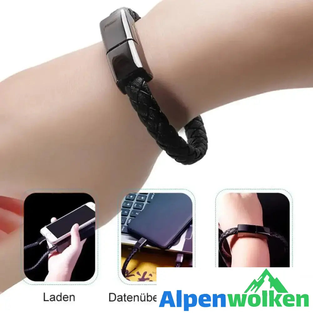 Alpenwolken - Kreaktives Handring- Ladekabel, 22.5CM