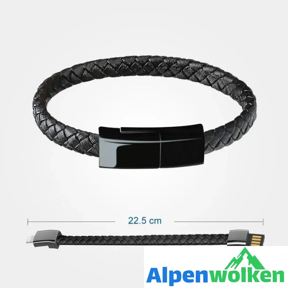 Alpenwolken - Kreaktives Handring- Ladekabel, 22.5CM