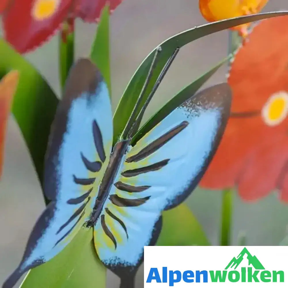 Alpenwolken - Kreative Blumen-Zaundekoration