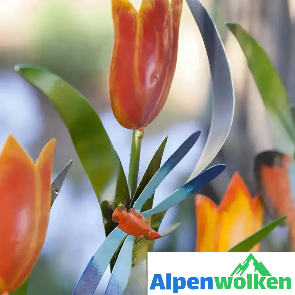 Alpenwolken - Kreative Blumen-Zaundekoration