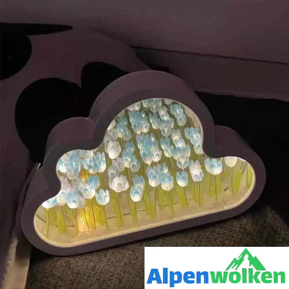 Alpenwolken - Kreative Wolkentulpenlampe | lampen basteln