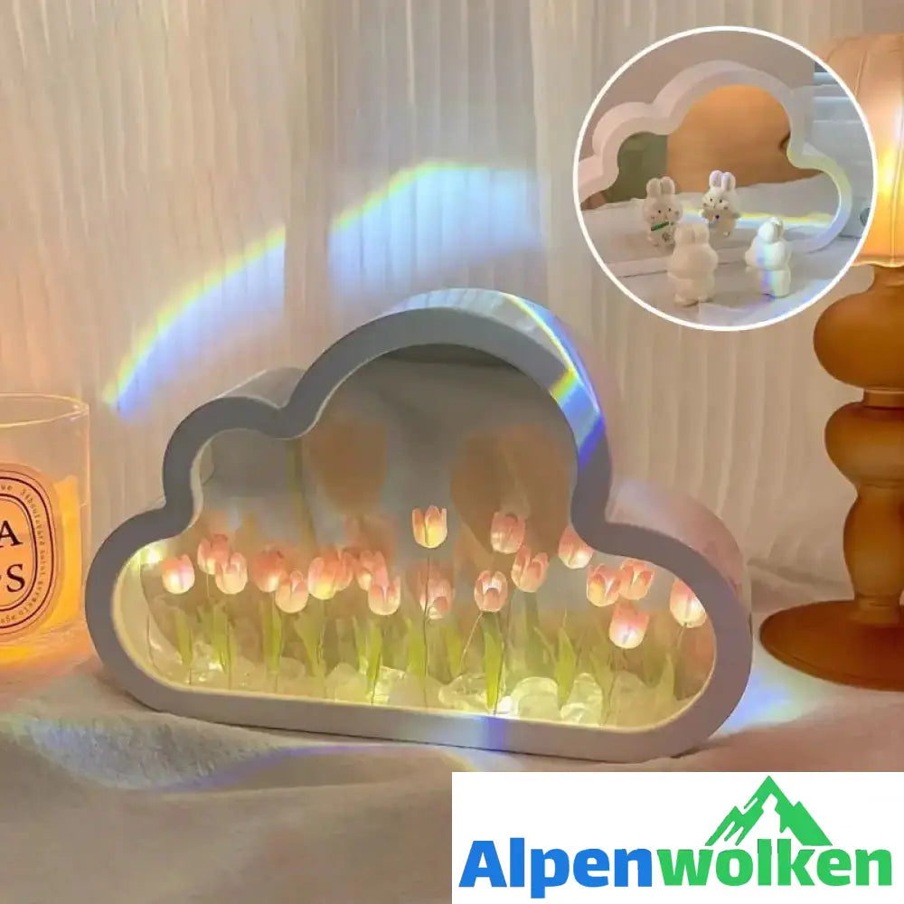 Alpenwolken - Kreative Wolkentulpenlampe | lampen basteln