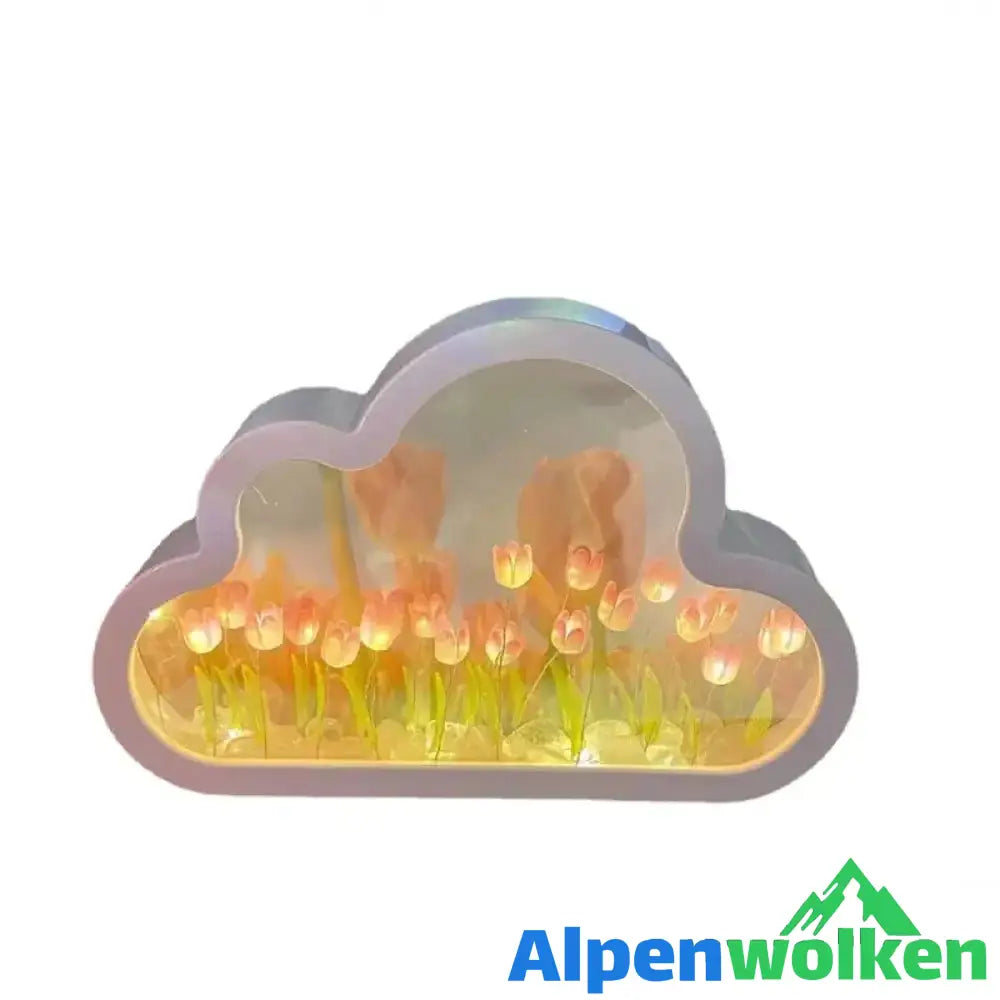 Alpenwolken - Kreative Wolkentulpenlampe | lampen basteln