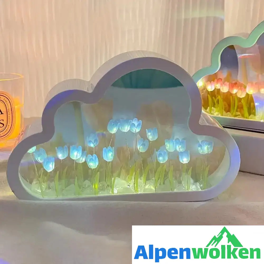 Alpenwolken - Kreative Wolkentulpenlampe | lampen basteln