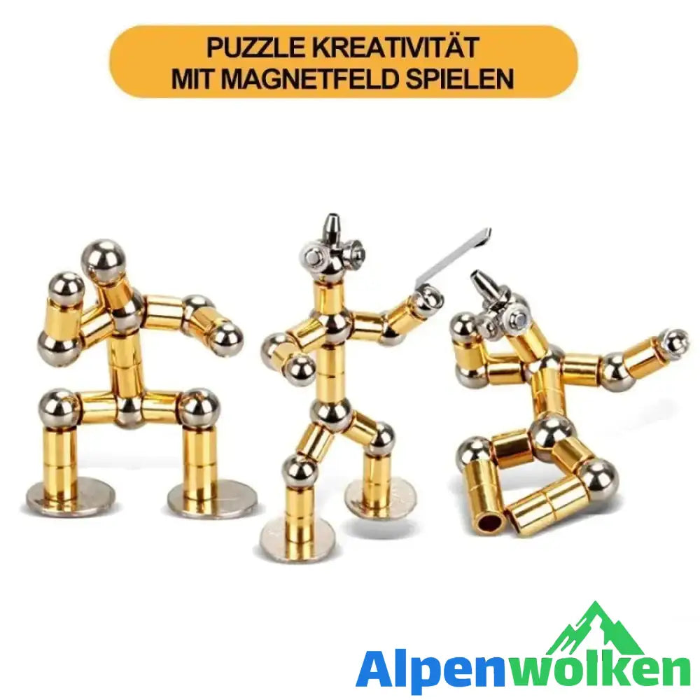 Alpenwolken - Kreativer Magnetischer Zauberstift High-End-Version Gold