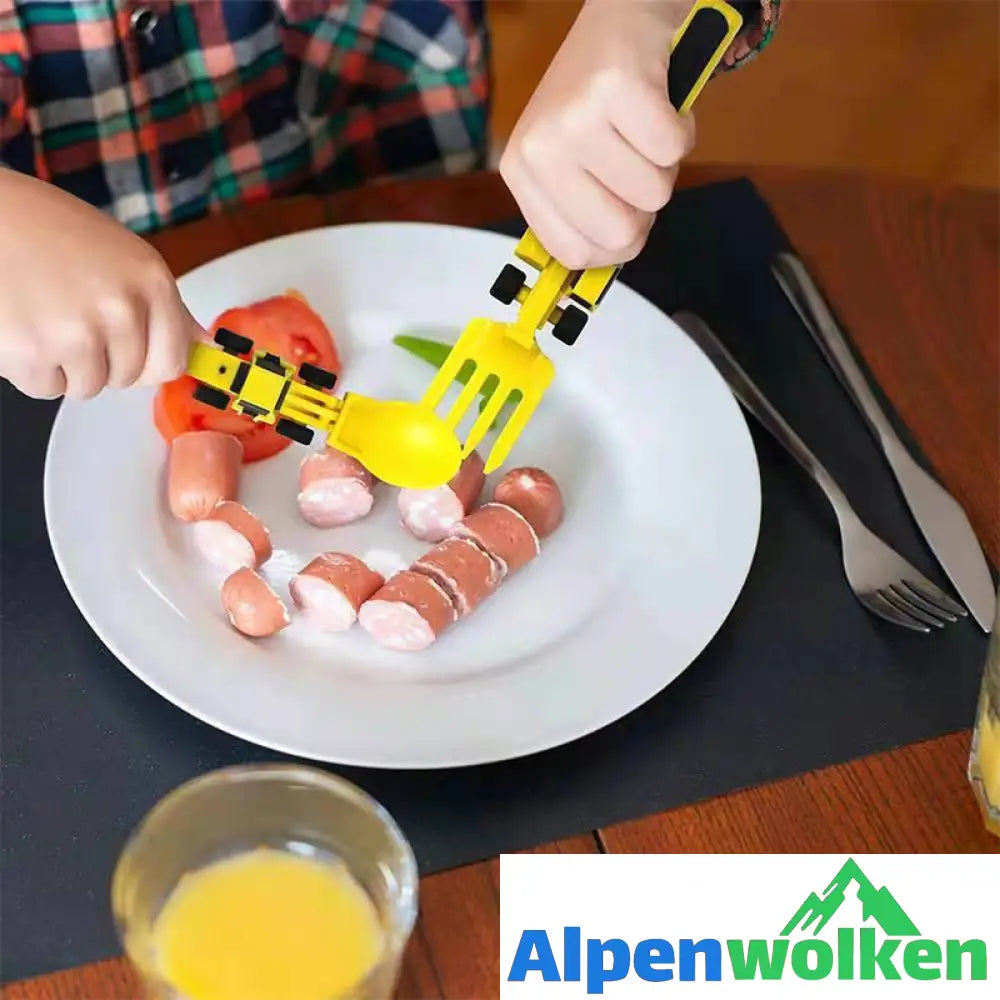 Alpenwolken - Kreatives Essbesteckset für Kinder