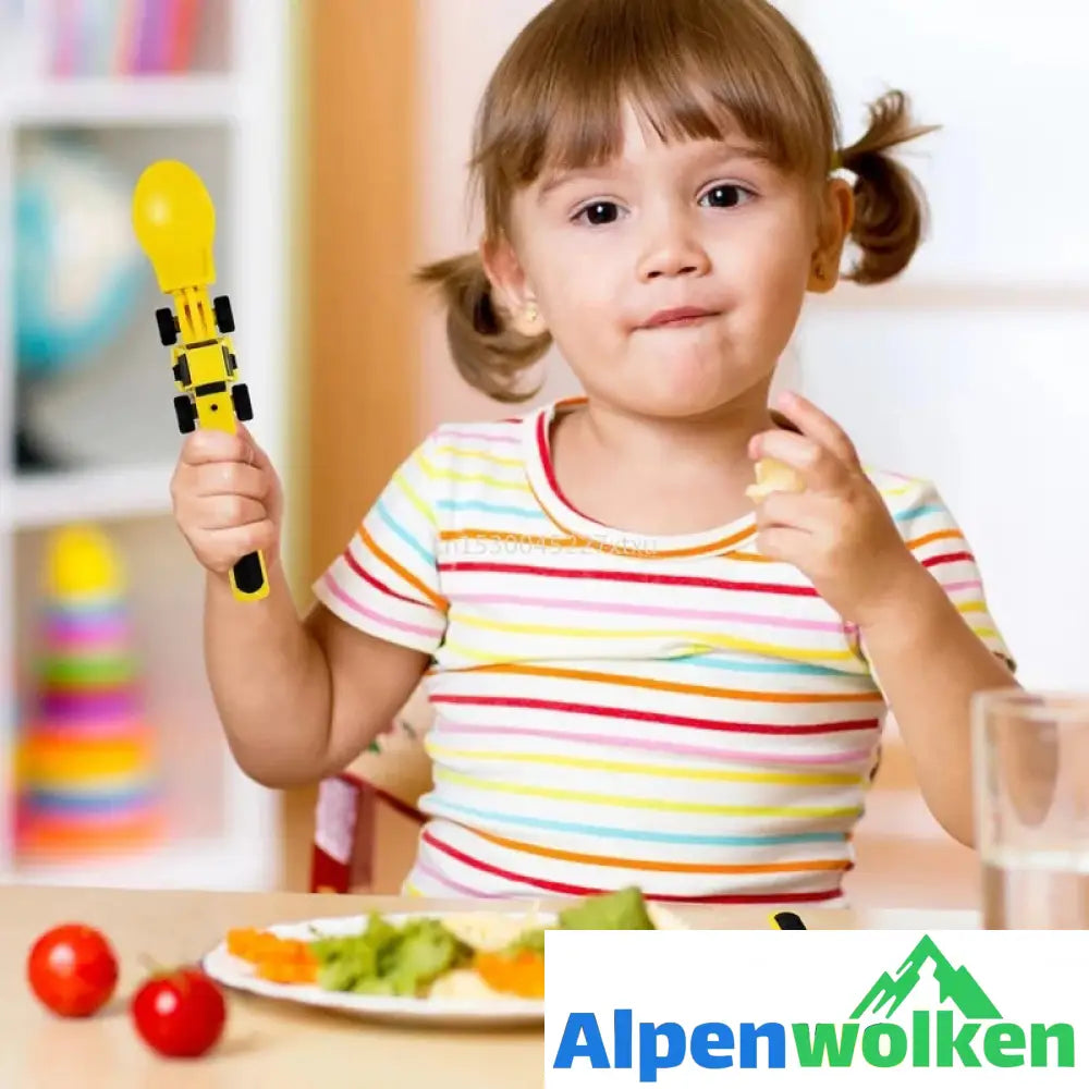 Alpenwolken - Kreatives Essbesteckset für Kinder