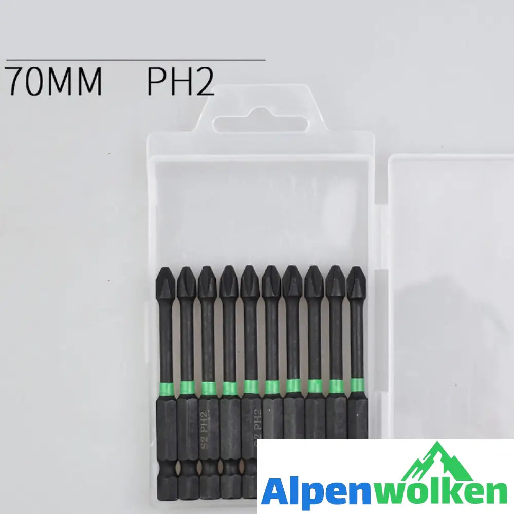 Alpenwolken - Kreuzschlitz-Schraubendreher-Bit-Set