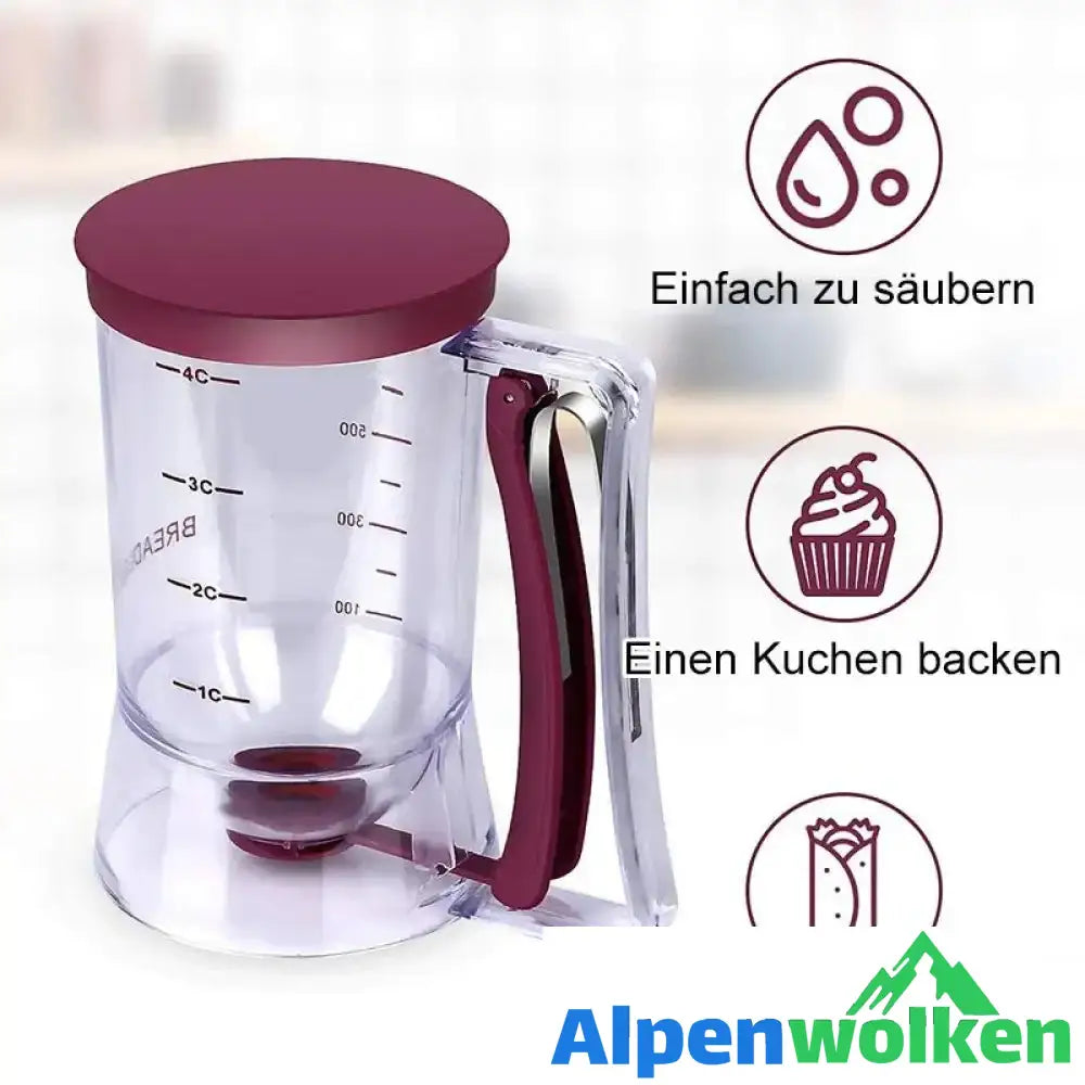 Alpenwolken - Kuchenteigtrenner DIY Backwerkzeug