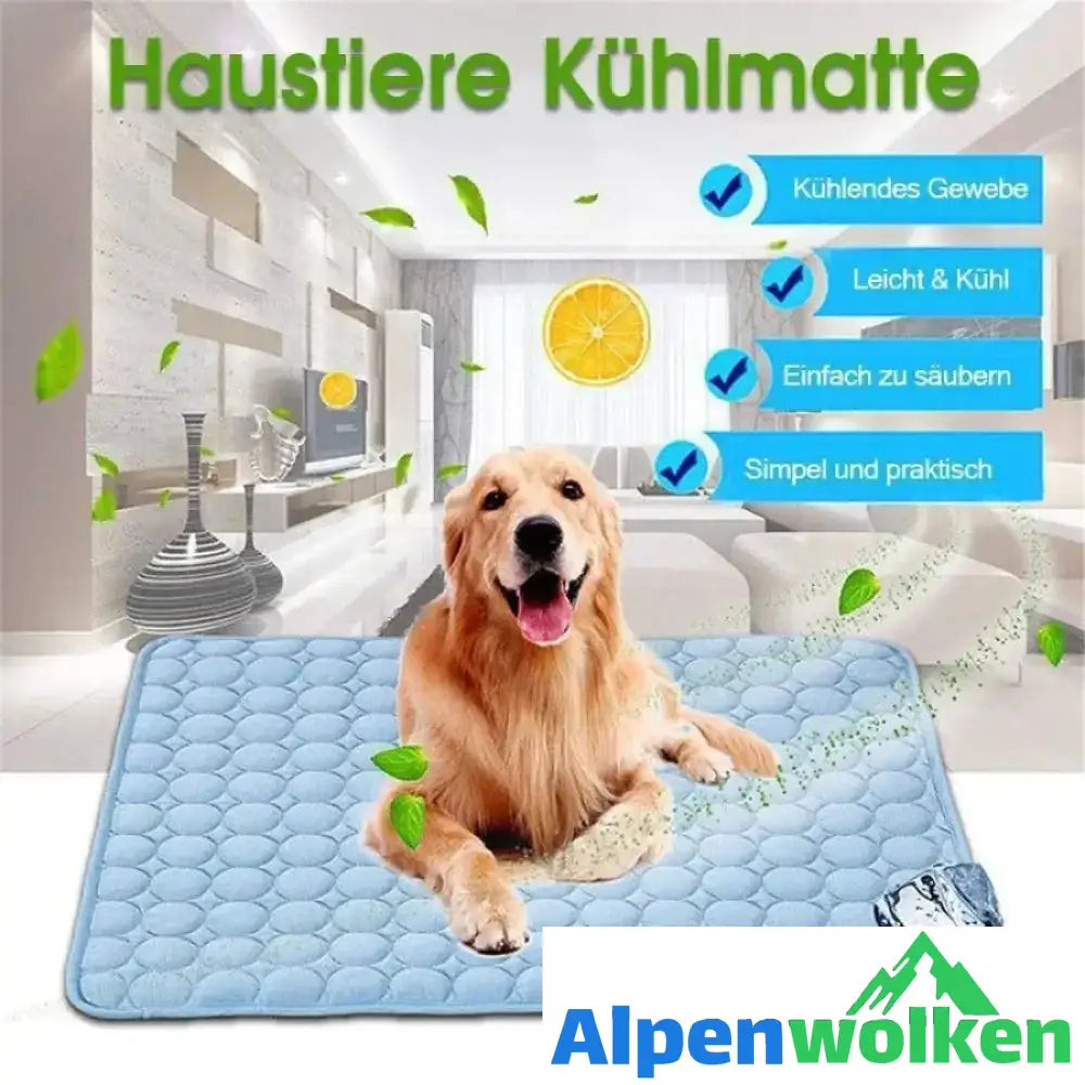 Alpenwolken - Kühler Pfoten - Haustierkühlmatte