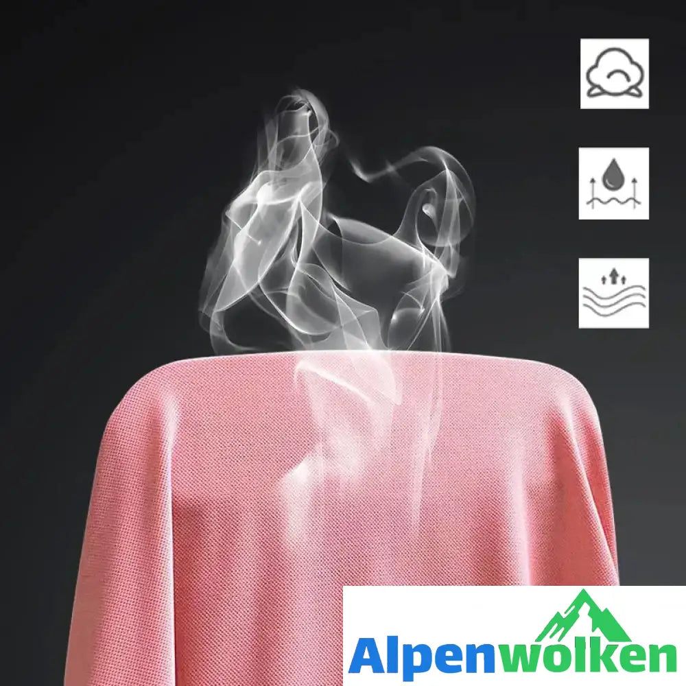 Alpenwolken - Kühles Schnelltrocknendes Sommerhemd Für Herren