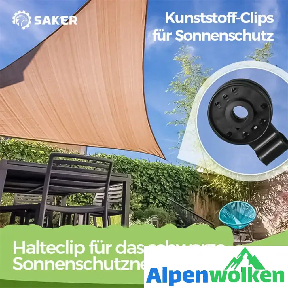 Alpenwolken - KUNSTSTOFF-CLIPS FÜR SCHUTZTUCH