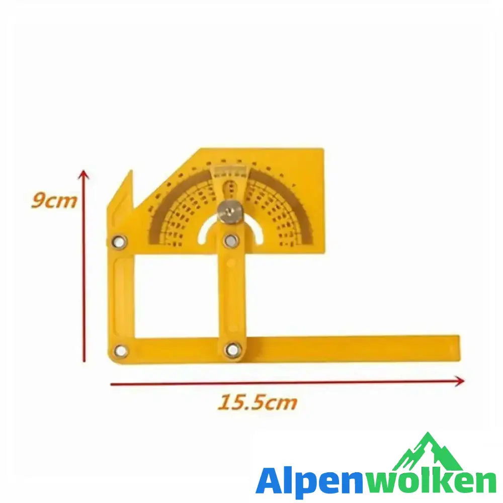 Alpenwolken - Kunststoff-Winkelmesser und Winkelsucher