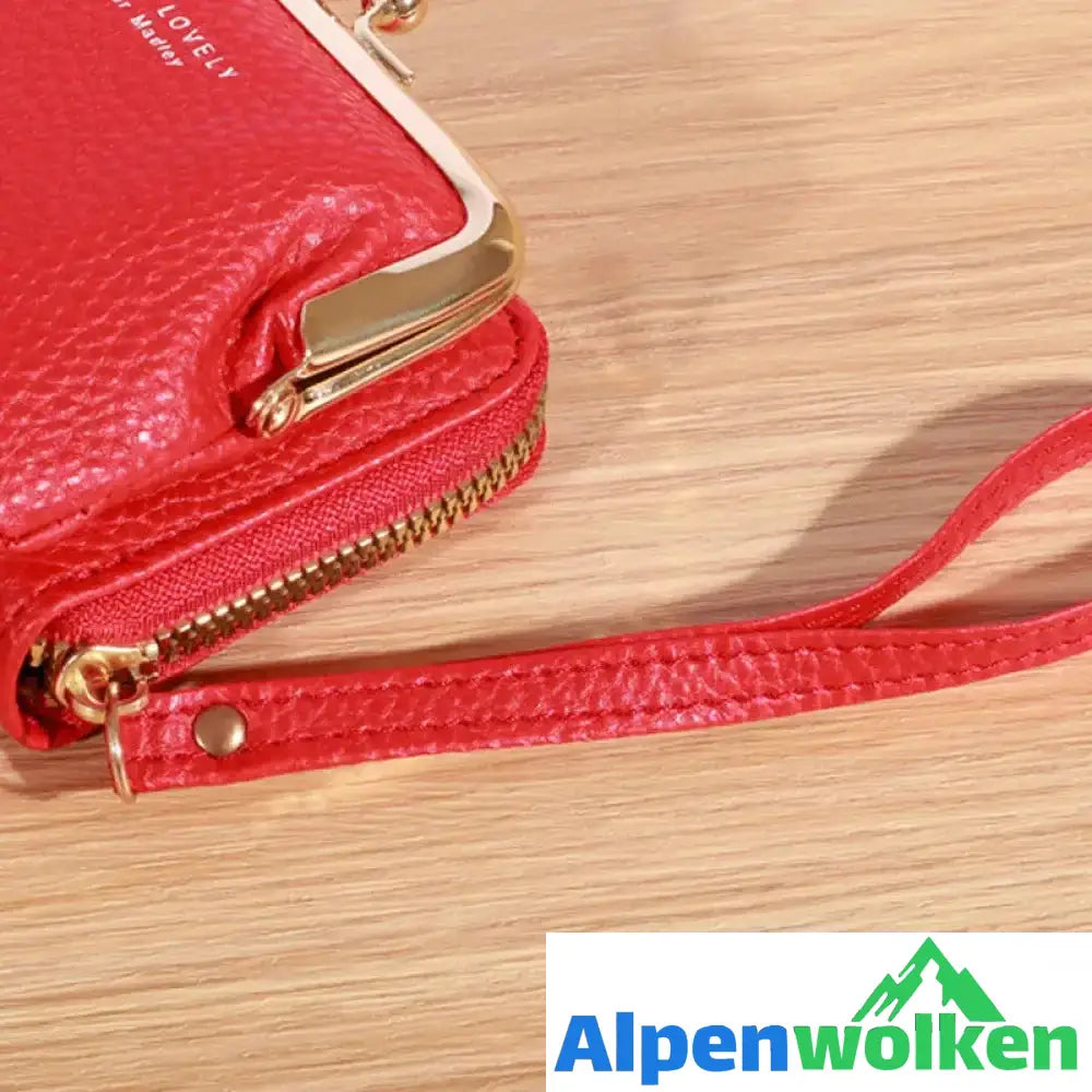 Alpenwolken - Kurze Geldbörse für Damen