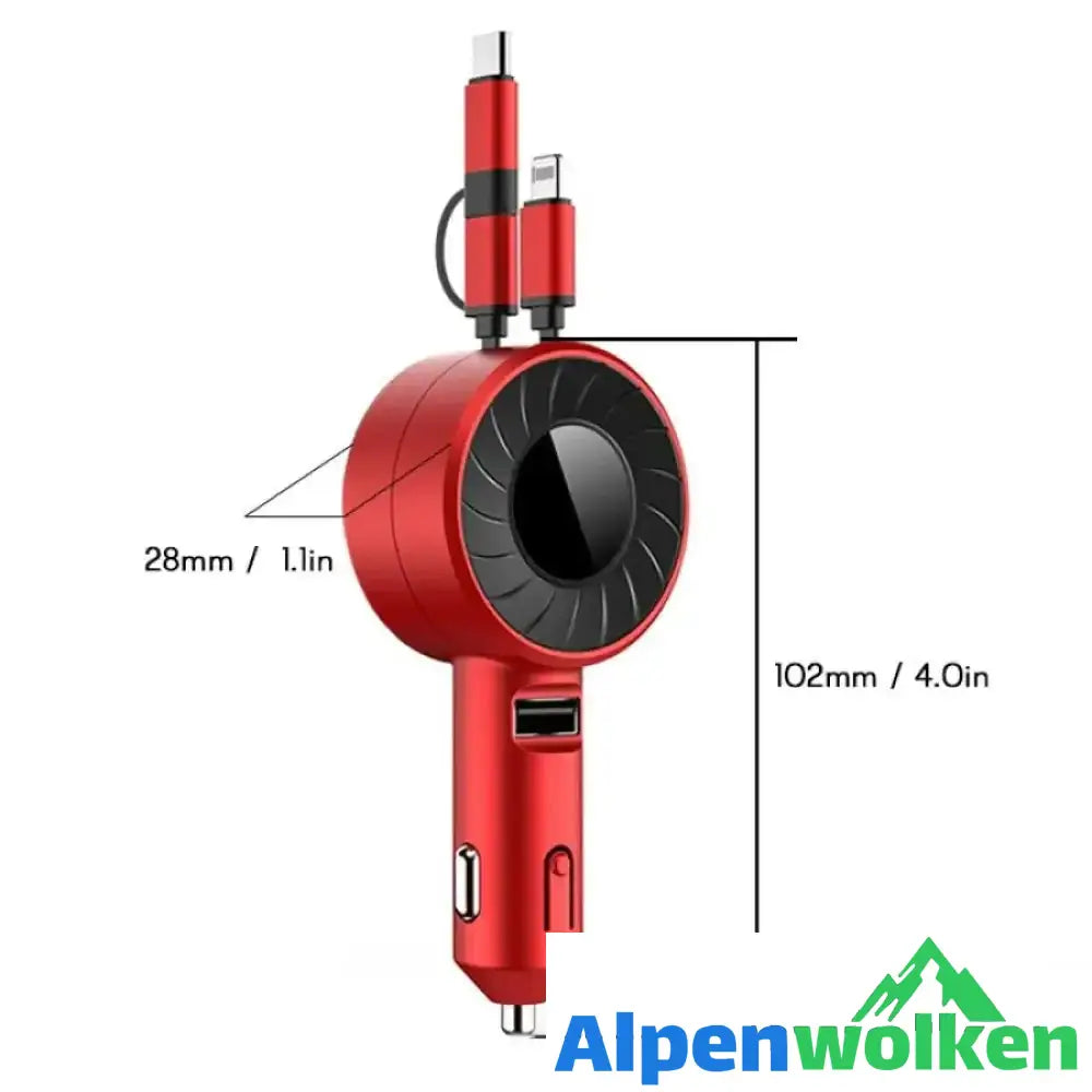 Alpenwolken - Ladekabel für die Autoverlängerung