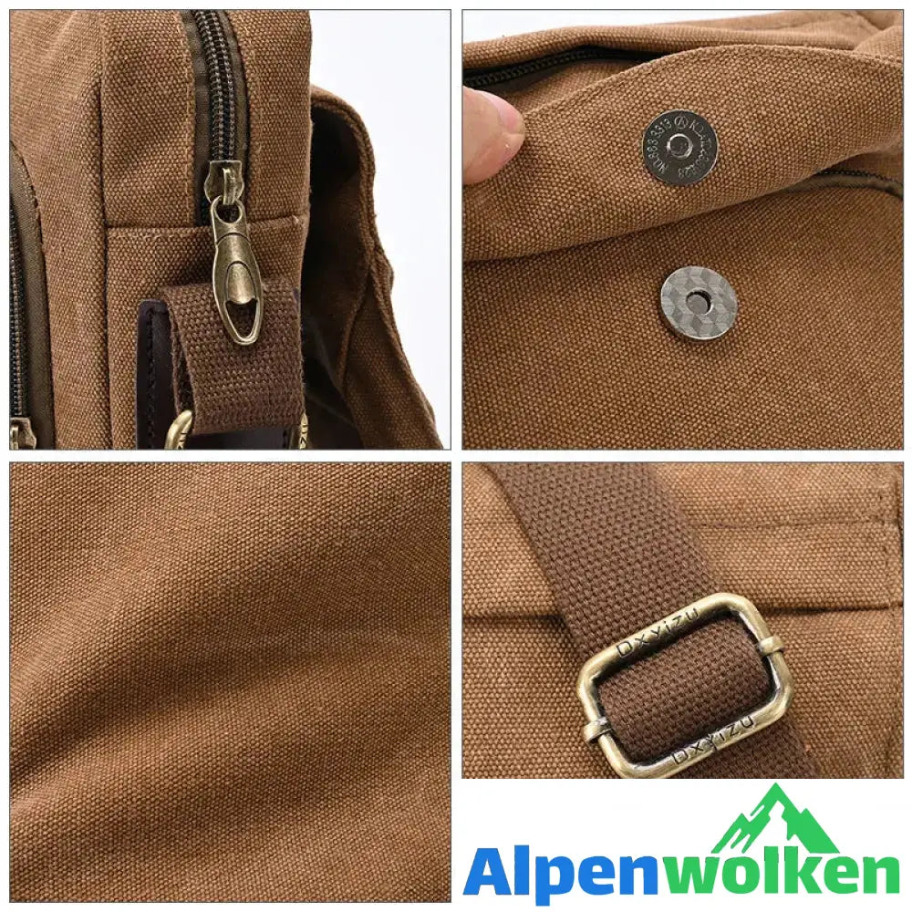 Alpenwolken - Lässige Business-Umhängetasche für Herren