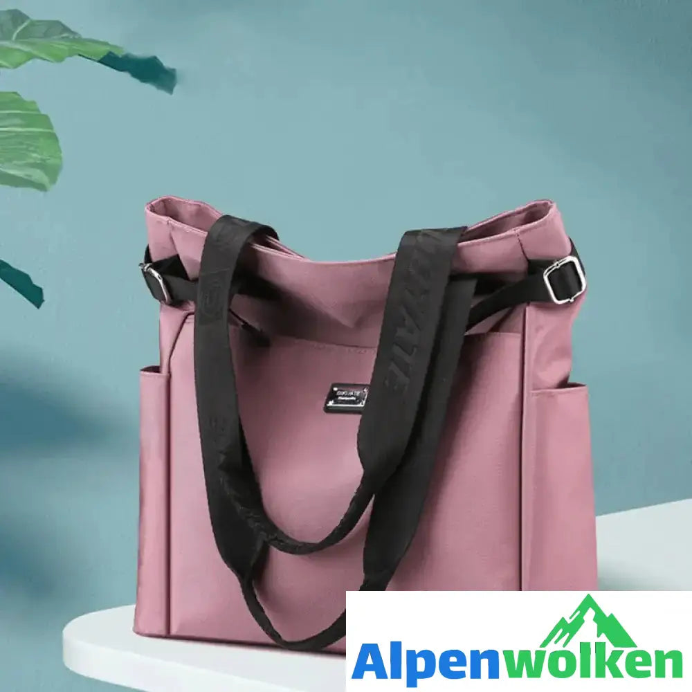 Alpenwolken - Lässige Damenhandtasche aus Nylon