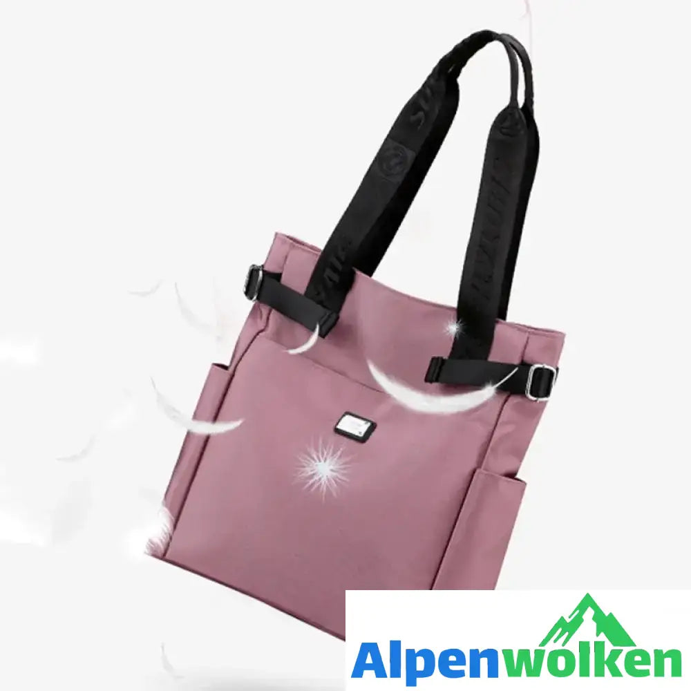 Alpenwolken - Lässige Damenhandtasche aus Nylon