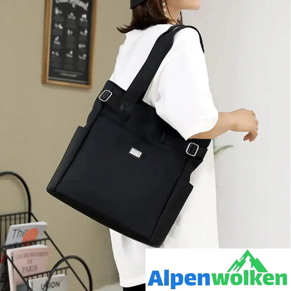 Alpenwolken - Lässige Damenhandtasche aus Nylon