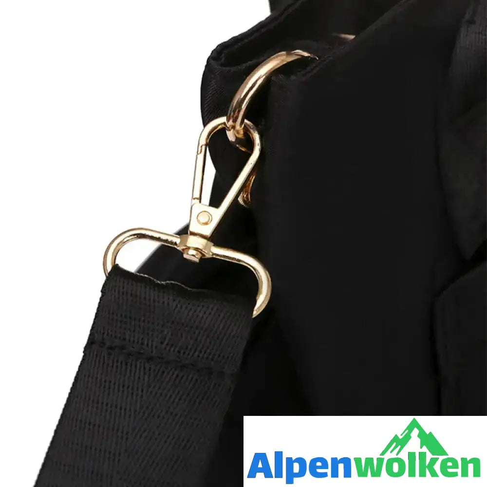 Alpenwolken - Lässige Damentasche aus Nylon für den Pendelverkehr