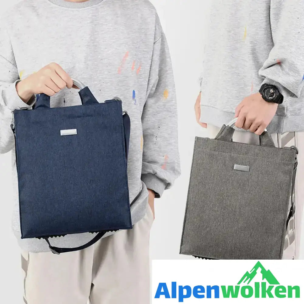 Alpenwolken - Lässige Laptoptasche für Herren