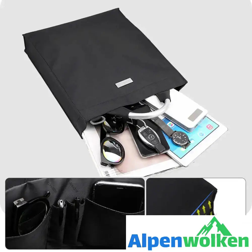 Alpenwolken - Lässige Laptoptasche für Herren