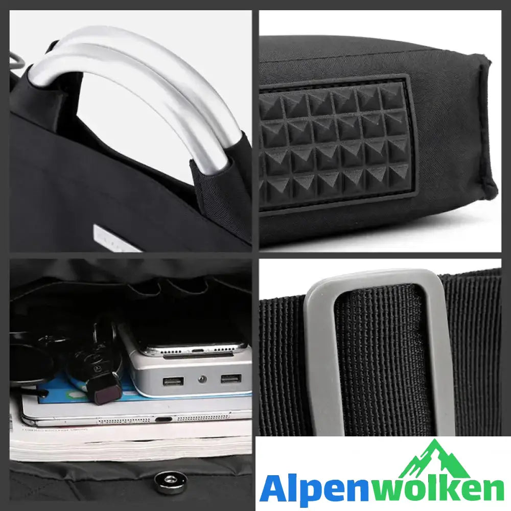 Alpenwolken - Lässige Laptoptasche für Herren