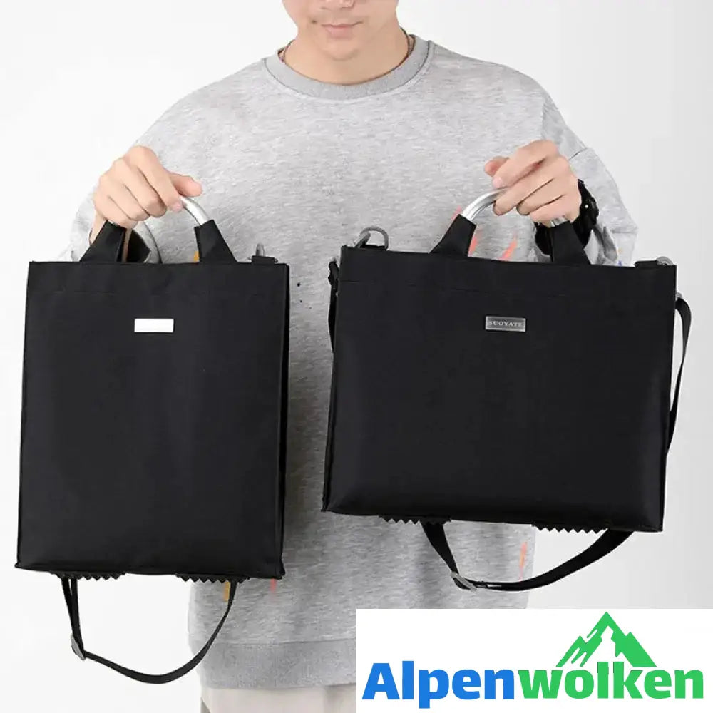 Alpenwolken - Lässige Laptoptasche für Herren