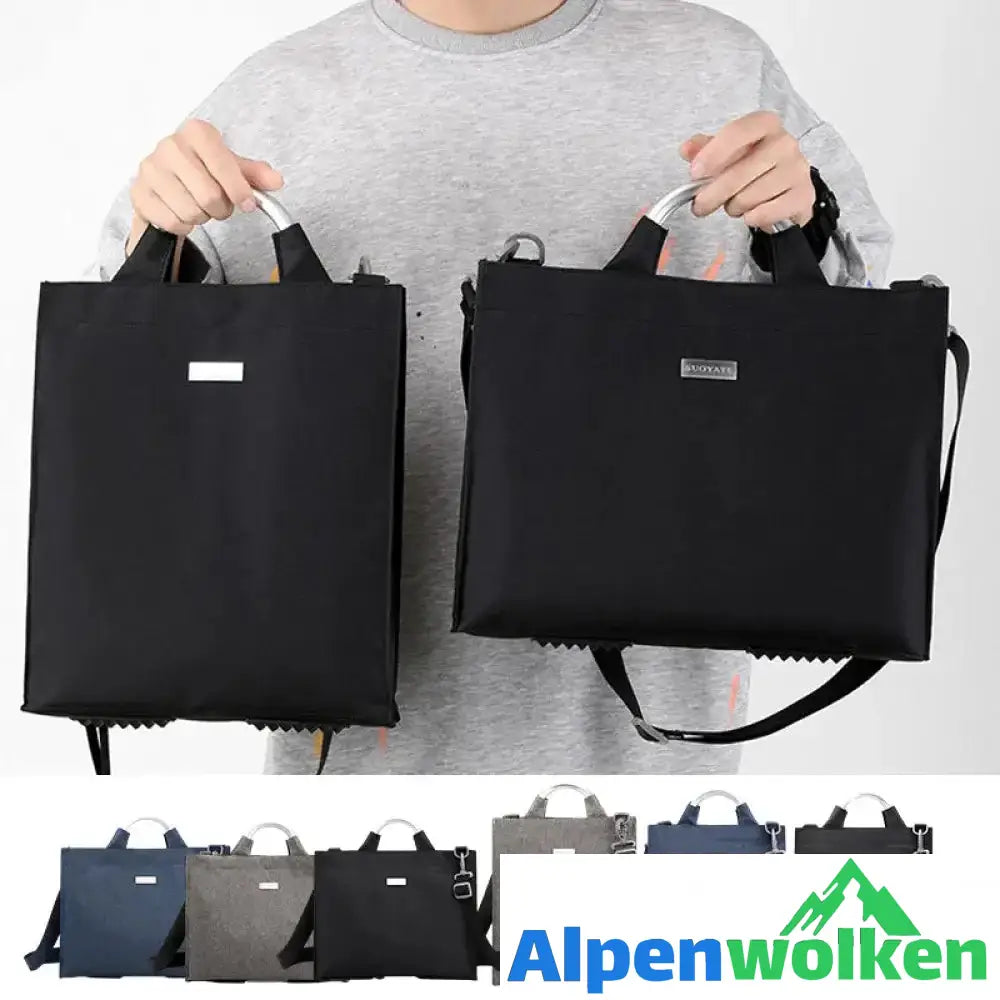 Alpenwolken - Lässige Laptoptasche für Herren