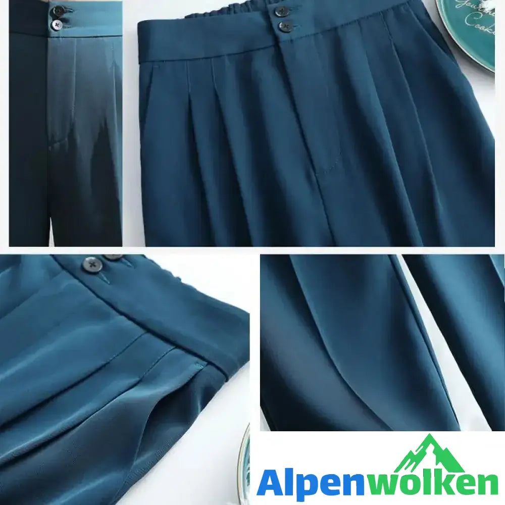 Alpenwolken - Lässige lockere Anzughose für Damen