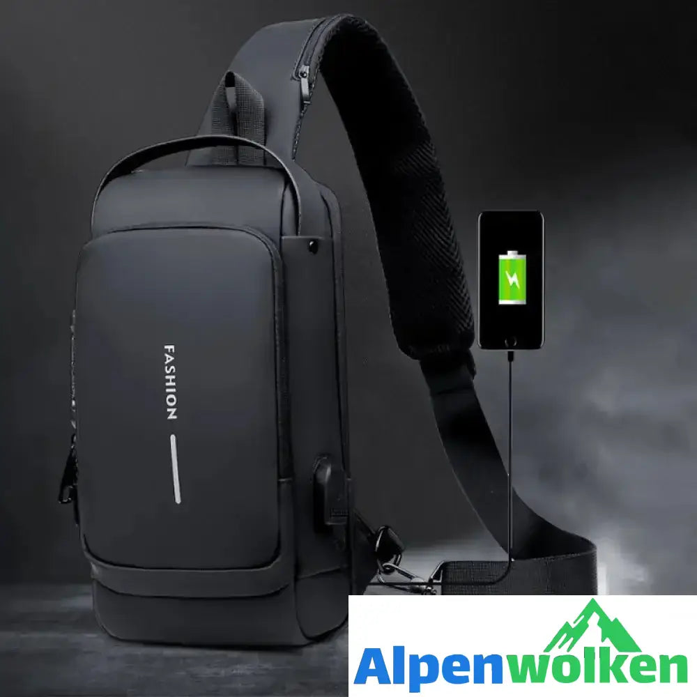 Alpenwolken - Lässige Multifunktionale Diebstahlsichere Brusttasche für Herren