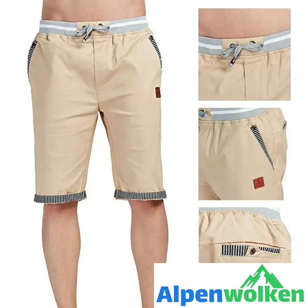 Alpenwolken - Lässige Sommershorts für Herren