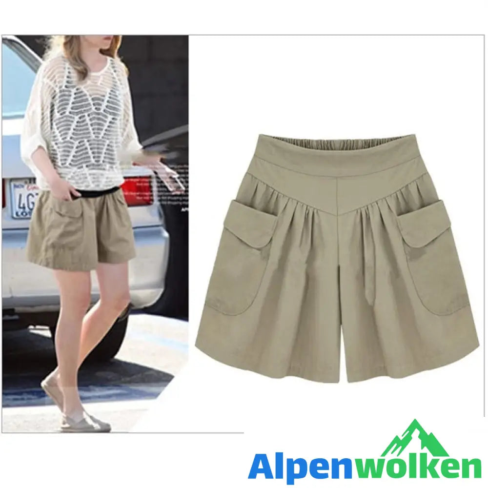 Alpenwolken - 🎉Lässige Strandshorts für Damen mit elastischem Bund🎉