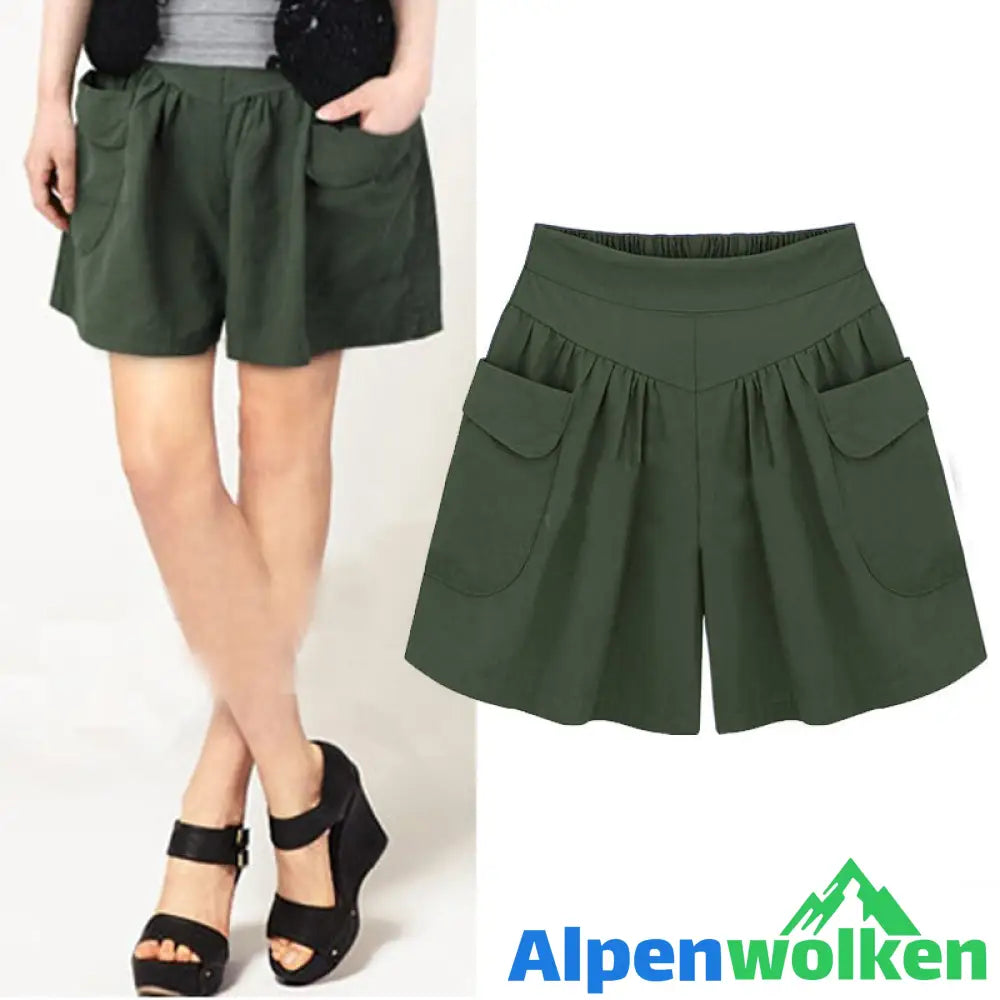 Alpenwolken - 🎉Lässige Strandshorts für Damen mit elastischem Bund🎉