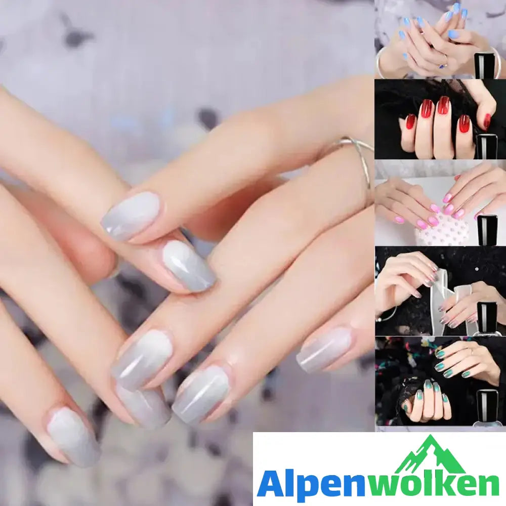 Alpenwolken - Langanhaltender Nagellack Mit Temperaturverfärbung