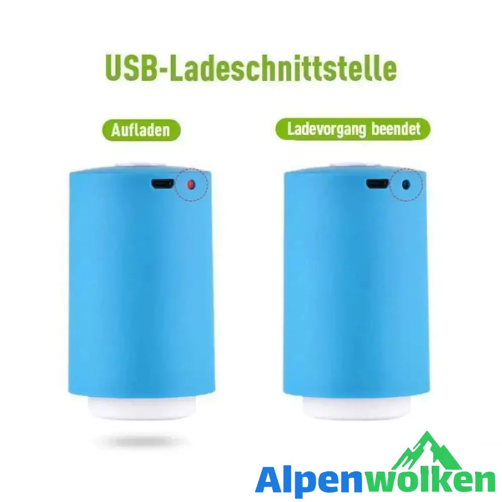 Alpenwolken - Lebensmittel Vakuumluftpumpe mit versiegelten Taschen