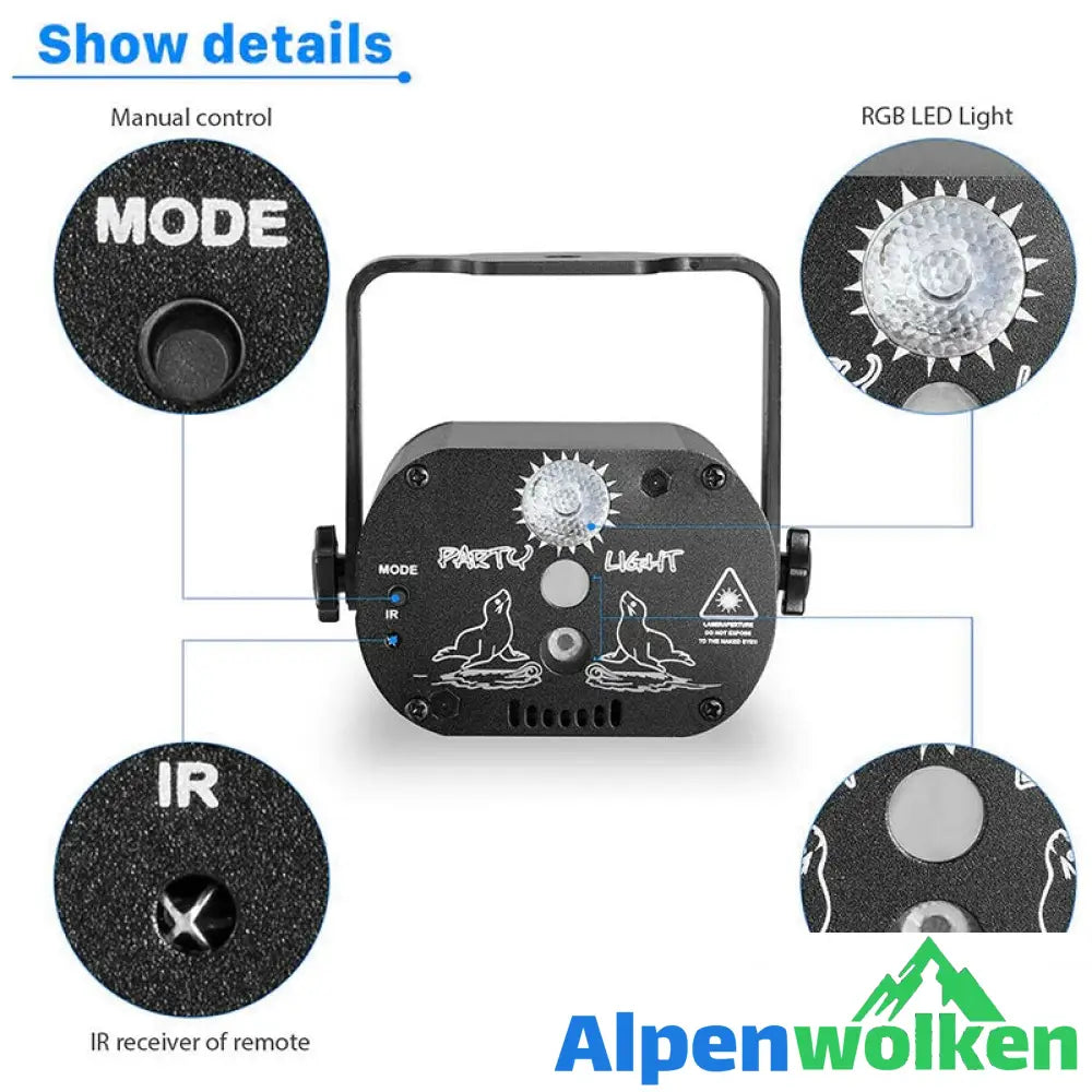 Alpenwolken - LED-Bühnenlaserlicht