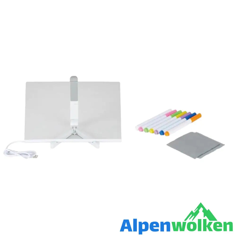 Alpenwolken - ✨LED-Farbnotiztafel aus Acryl🎨