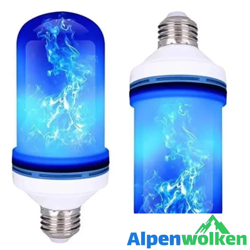 Alpenwolken - LED Feuerlicht mit Schwerkrafteffekt Bleu