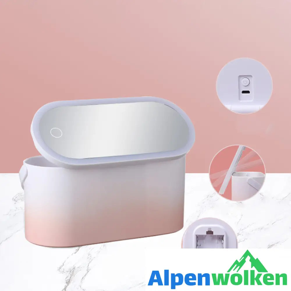 Alpenwolken - LED intelligente tragbare Make-up-Aufbewahrungsbox