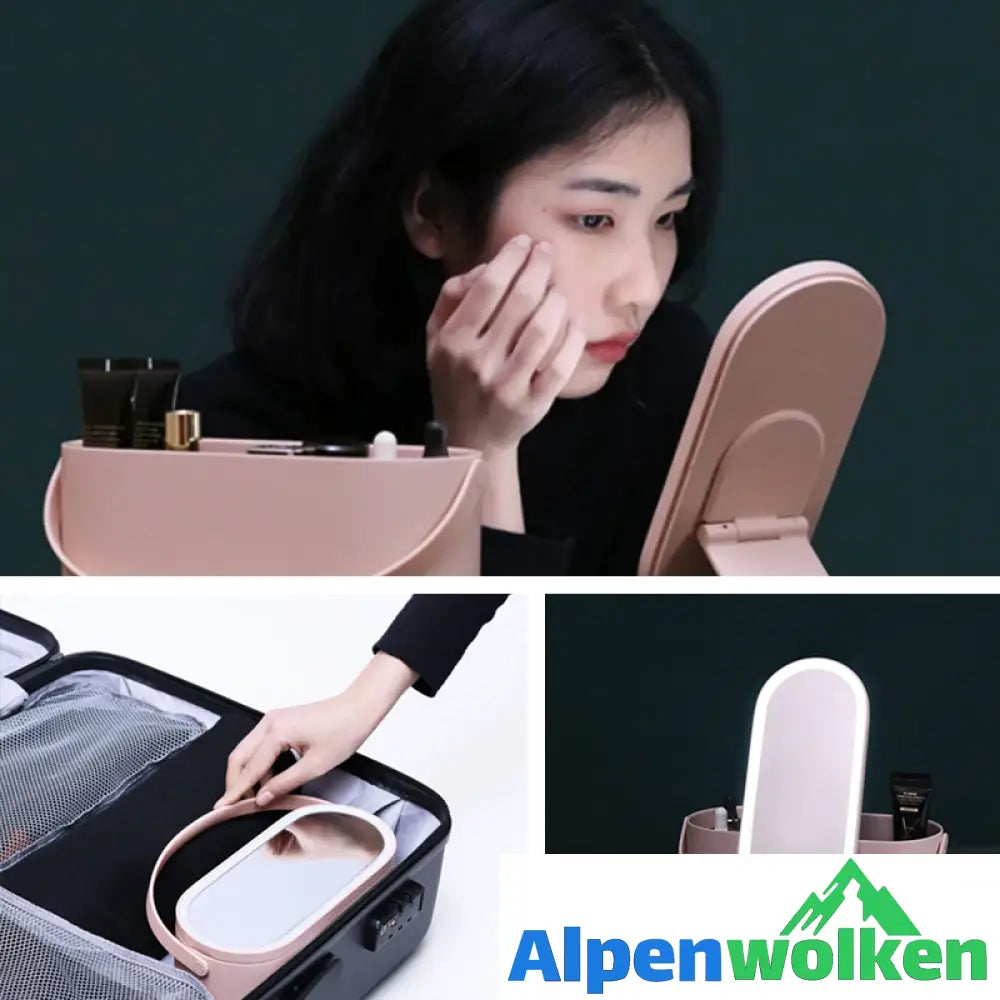 Alpenwolken - LED intelligente tragbare Make-up-Aufbewahrungsbox