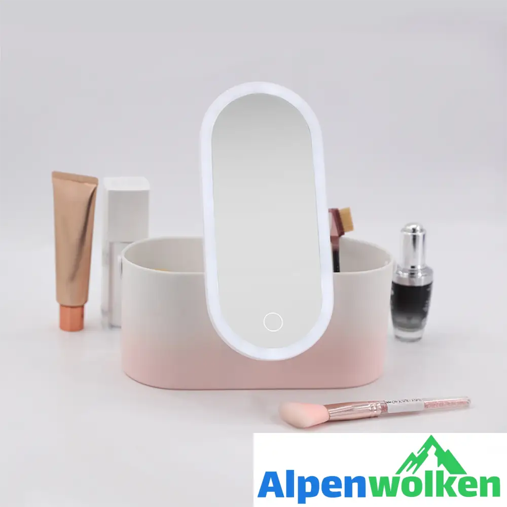 Alpenwolken - LED intelligente tragbare Make-up-Aufbewahrungsbox