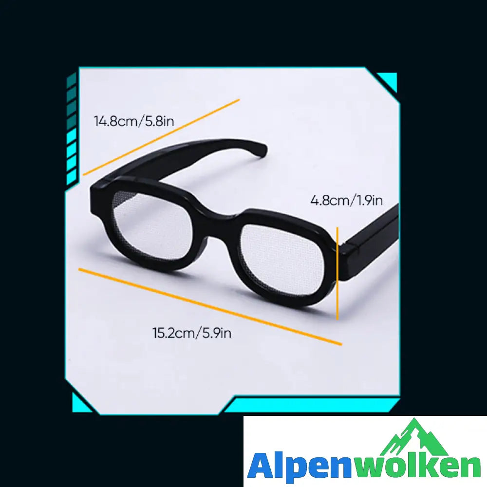 Alpenwolken - 👓LED leuchtende Brillen👓