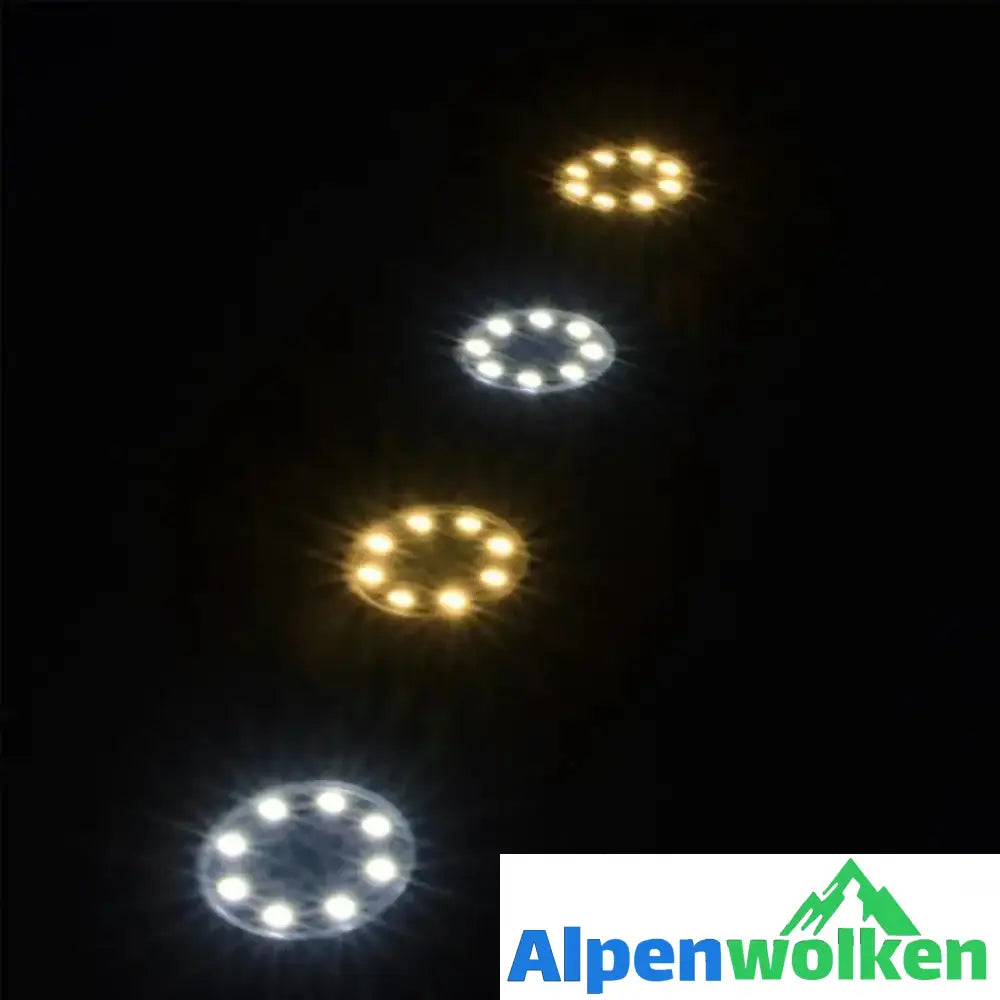 Alpenwolken - LED Solar Stehlampe