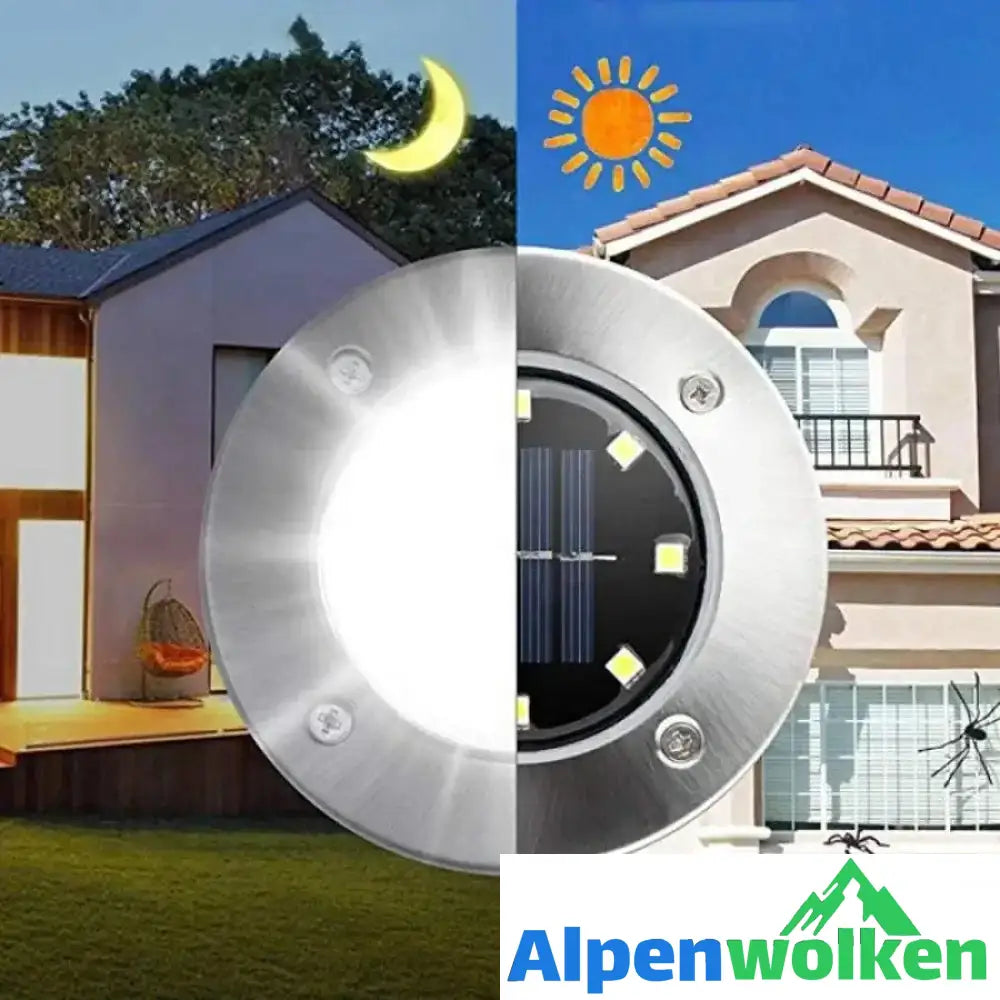 Alpenwolken - LED Solar Stehlampe